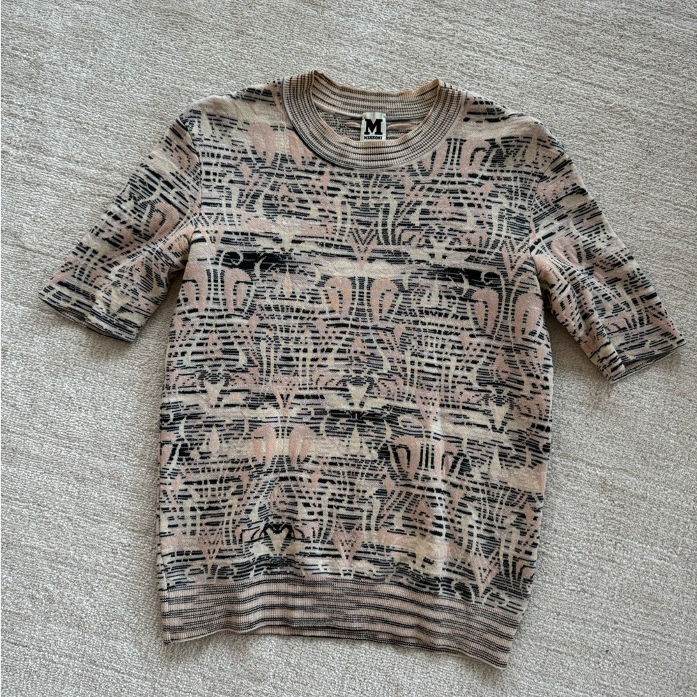 Missoni Patterned Knit Top